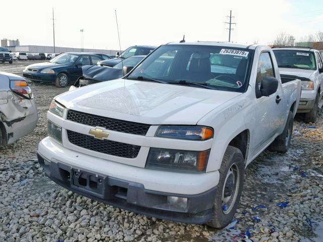 1GCCSBF93C8105517 - 2012 CHEVROLET COLORADO WHITE photo 2