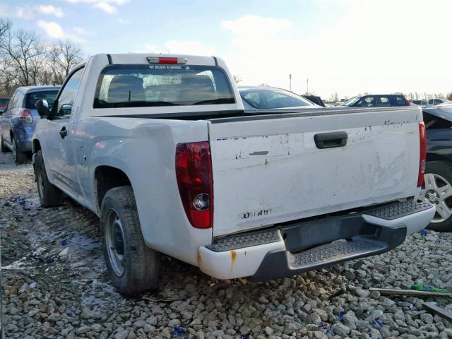 1GCCSBF93C8105517 - 2012 CHEVROLET COLORADO WHITE photo 3