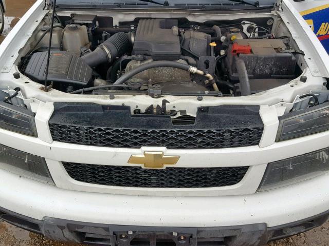 1GCCSBF93C8105517 - 2012 CHEVROLET COLORADO WHITE photo 7