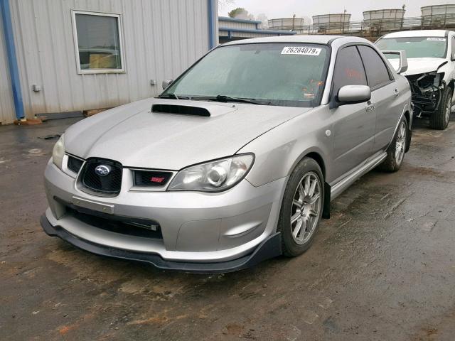 JF1GD70695L519236 - 2005 SUBARU IMPREZA WR GRAY photo 2