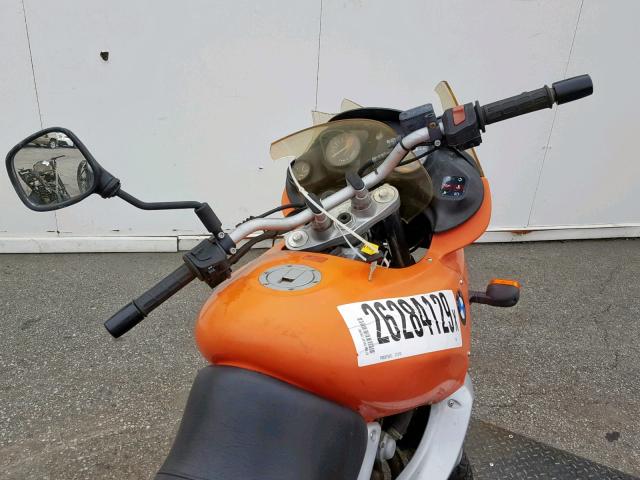 WB10168A8VXA40211 - 1997 BMW F650 ST Қызғылт сары фото 5