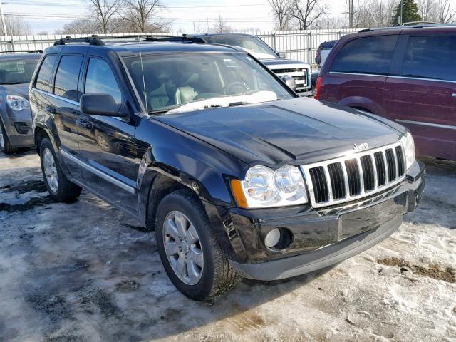 1J4HR58206C114769 - 2006 JEEP GRAND CHER BLACK photo 1