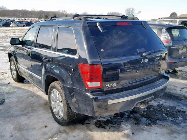 1J4HR58206C114769 - 2006 JEEP GRAND CHER BLACK photo 3