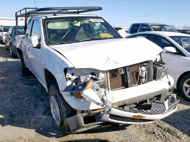 1GCJTCFE6C8148871 - 2012 CHEVROLET COLORADO L WHITE photo 1