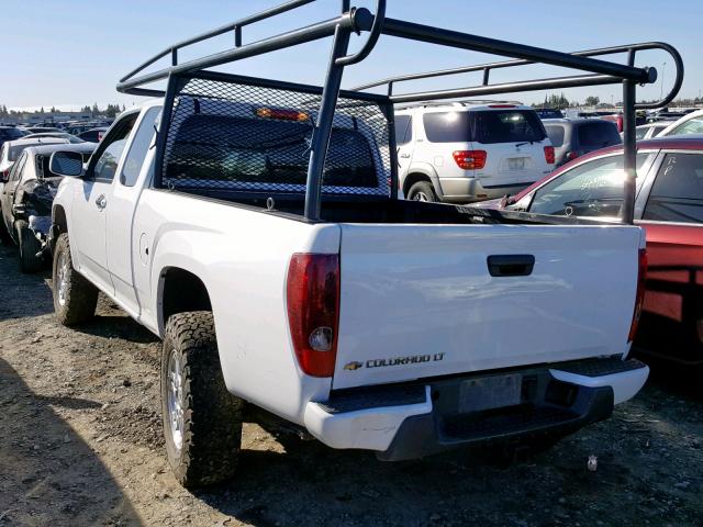 1GCJTCFE6C8148871 - 2012 CHEVROLET COLORADO L WHITE photo 3