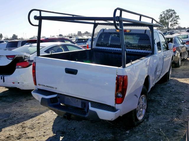 1GCJTCFE6C8148871 - 2012 CHEVROLET COLORADO L WHITE photo 4