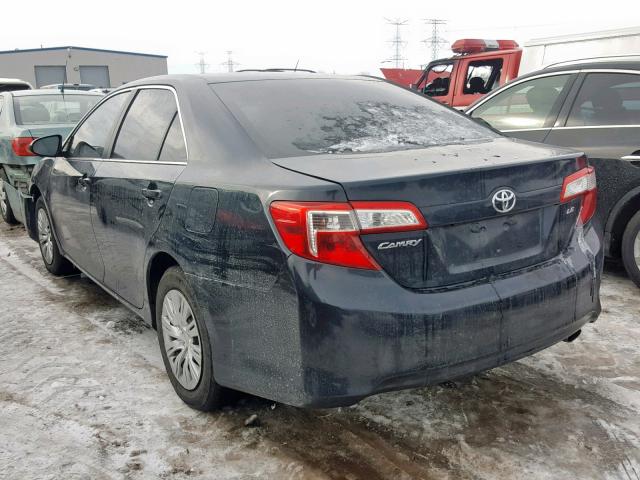 4T4BF1FK0ER440369 - 2014 TOYOTA CAMRY L 黑色 照片 3