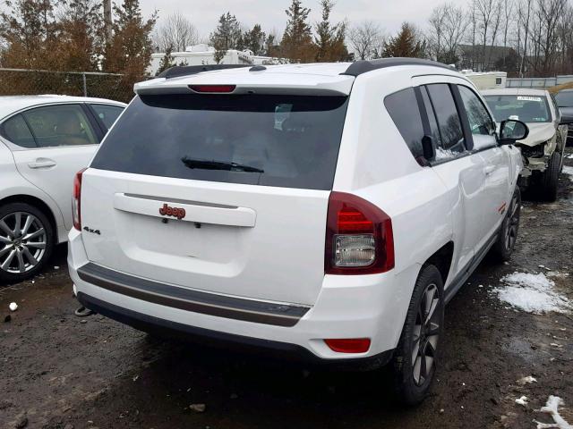 1C4NJDBB5GD762767 - 2016 JEEP COMPASS SP WHITE photo 4