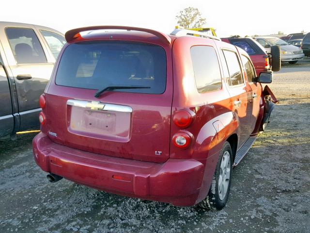 3GNDA23P76S623336 - 2006 CHEVROLET HHR LT BURGUNDY photo 4