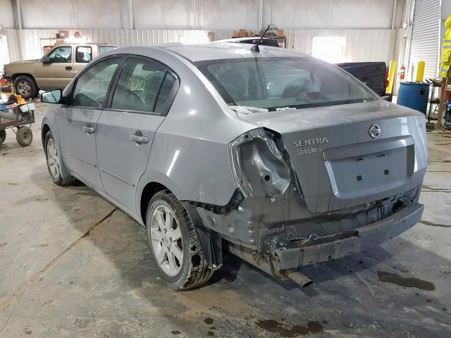 3N1AB61E79L647011 - 2009 NISSAN SENTRA 2.0 GRAY photo 3