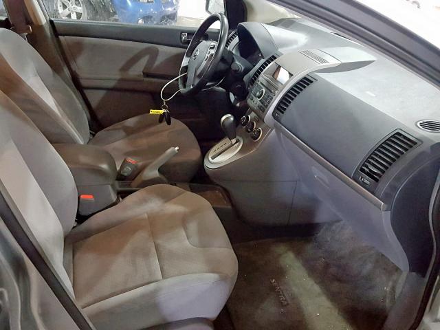 3N1AB61E79L647011 - 2009 NISSAN SENTRA 2.0 GRAY photo 5