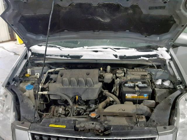 3N1AB61E79L647011 - 2009 NISSAN SENTRA 2.0 GRAY photo 7