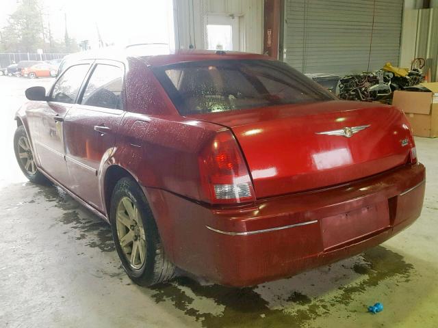 2C3KA53GX7H632901 - 2007 CHRYSLER 300 TOURIN RED photo 3