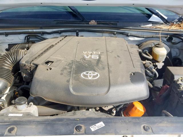 5TETU62N95Z094660 - 2005 TOYOTA TACOMA PRE WHITE photo 7