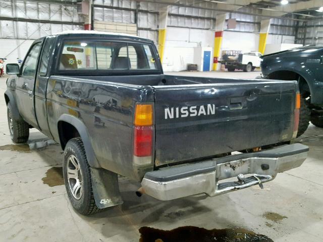 1N6SD16Y4TC375874 - 1996 NISSAN TRUCK KING BLACK photo 3