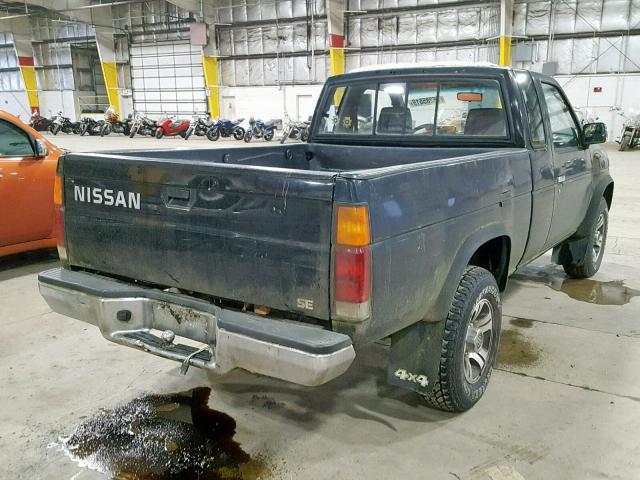 1N6SD16Y4TC375874 - 1996 NISSAN TRUCK KING BLACK photo 4