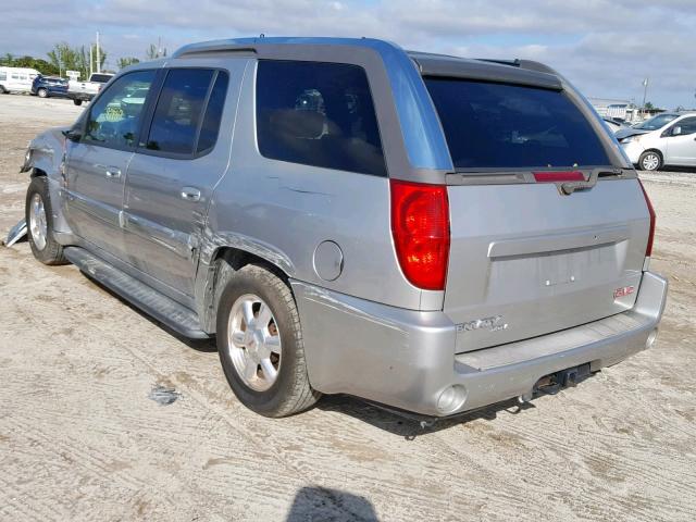 1GKET12P246179291 - 2004 GMC ENVOY XUV SILVER photo 3