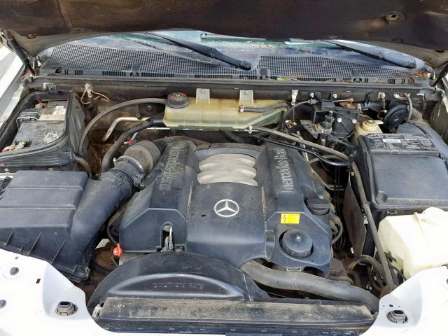 4JGAB54E4YA167819 - 2000 MERCEDES-BENZ ML 320 SILVER photo 7