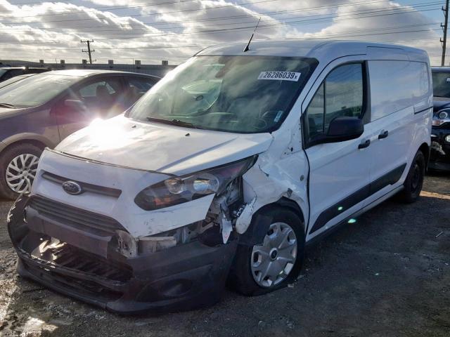 NM0LS7E79F1185025 - 2015 FORD TRANSIT CO WHITE photo 2