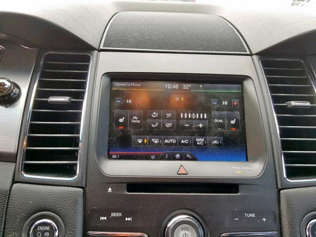 1FAHP2H81DG102611 - 2013 FORD TAURUS SEL SILVER photo 9