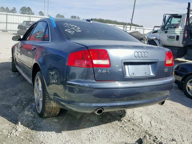 WAUML44E66N021479 - 2006 AUDI A8 L QUATT BLUE photo 3