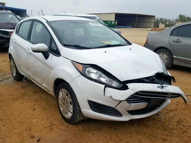 3FADP4TJXFM203241 - 2015 FORD FIESTA S WHITE photo 1