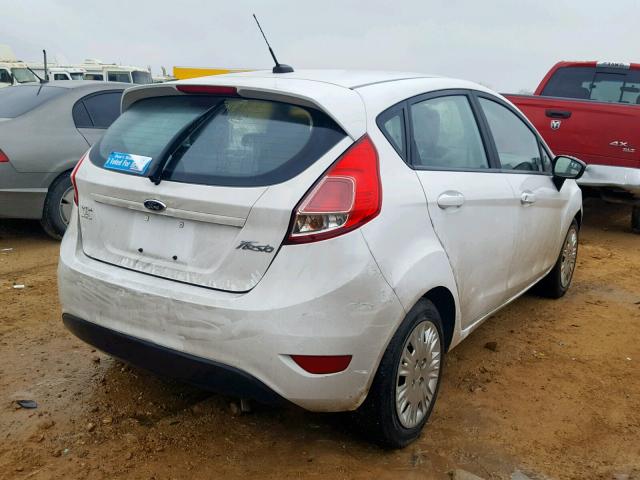 3FADP4TJXFM203241 - 2015 FORD FIESTA S WHITE photo 4