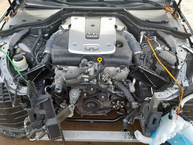 JN1BV7AR1FM420743 - 2015 INFINITI Q50 BASE CHARCOAL photo 7