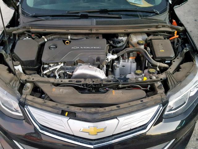 1G1RD6S58HU210852 - 2017 CHEVROLET VOLT PREMI BLACK photo 7