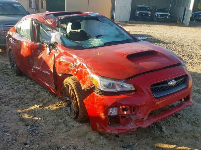 JF1VA1E64G9802083 - 2016 SUBARU WRX PREMIU RED photo 1