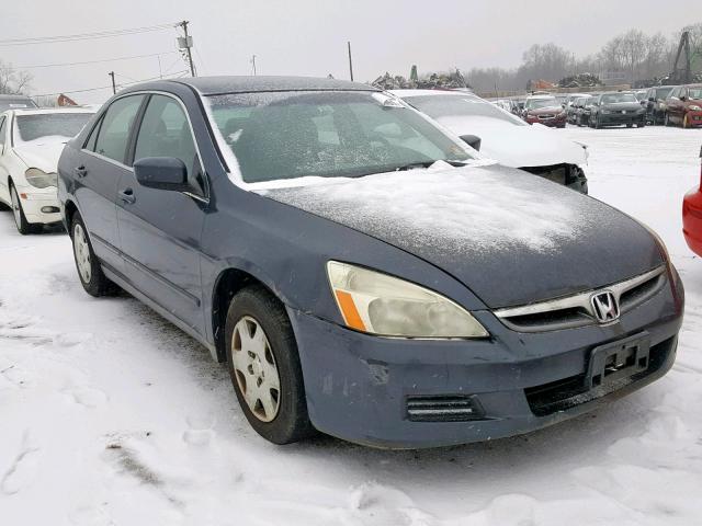 1HGCM56496A068925 - 2006 HONDA ACCORD LX GRAY photo 1