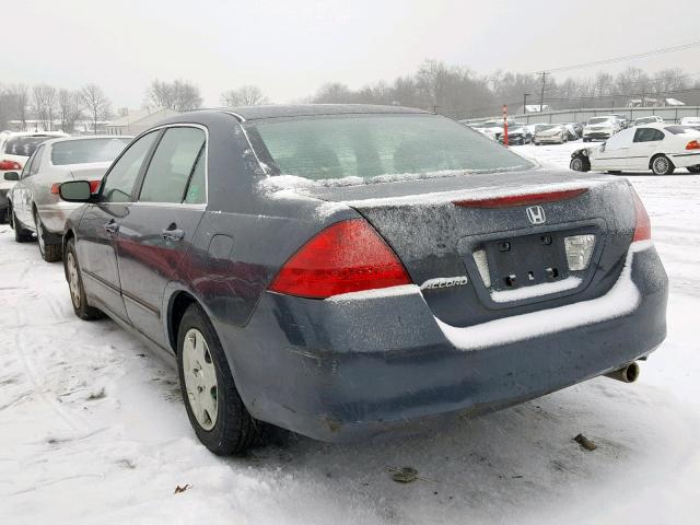 1HGCM56496A068925 - 2006 HONDA ACCORD LX GRAY photo 3