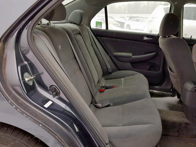 1HGCM56496A068925 - 2006 HONDA ACCORD LX GRAY photo 6