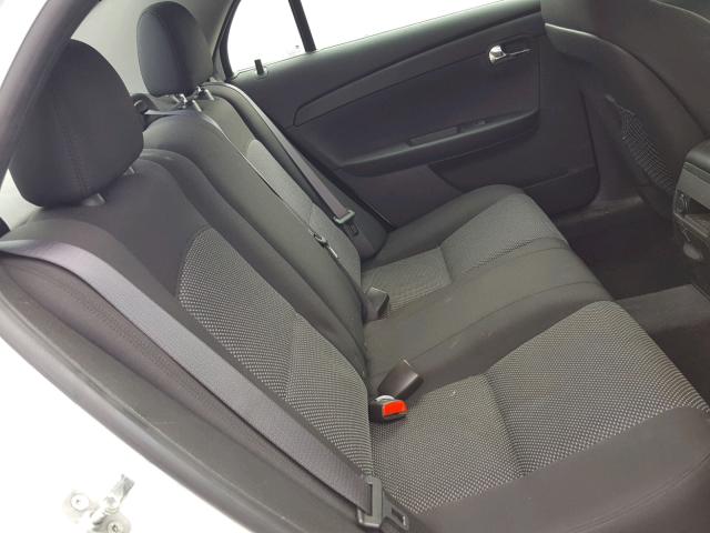 1G1ZC5E0XCF329707 - 2012 CHEVROLET MALIBU 1LT WHITE photo 6