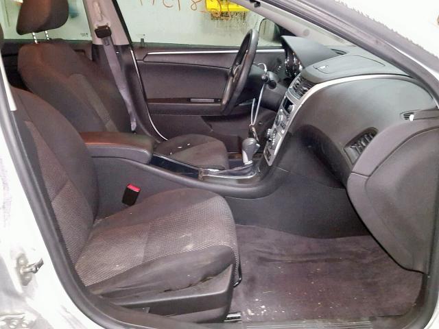 1G1ZC5E02CF247356 - 2012 CHEVROLET MALIBU 1LT SILVER photo 5