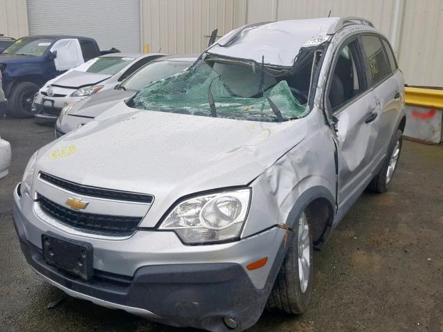 3GNAL2EK9DS637685 - 2013 CHEVROLET CAPTIVA LS 银色 照片 2