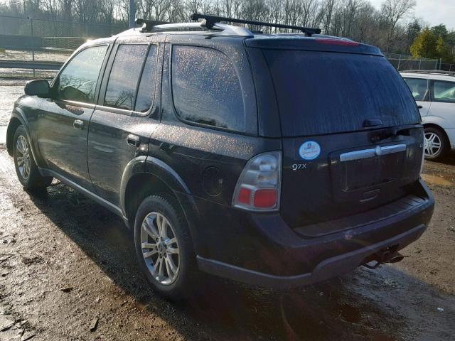 5S3ET13S582802876 - 2008 SAAB 9-7X 4.2I BLACK photo 3