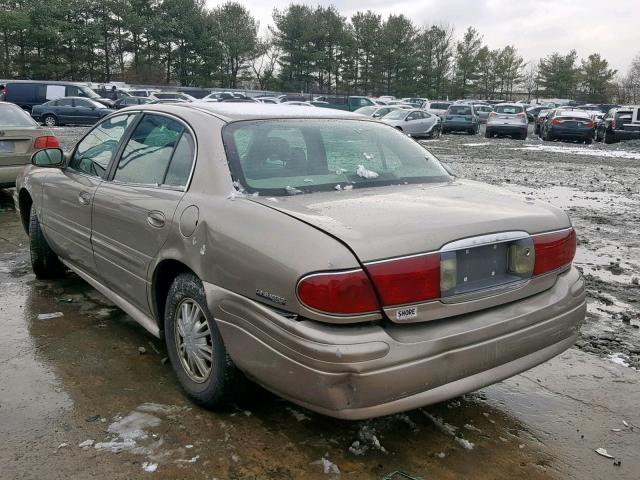 1G4HP54K924216699 - 2002 BUICK LESABRE CU BEIGE photo 3