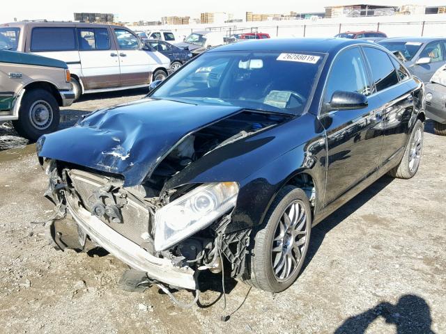 WAUAH74F58N021572 - 2008 AUDI A6 3.2 BLACK photo 2