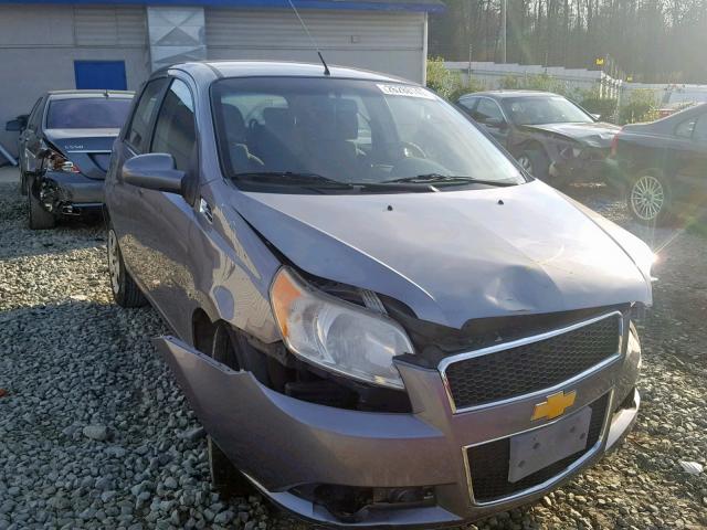 KL1TG6DE9BB185634 - 2011 CHEVROLET AVEO LT GRAY photo 1