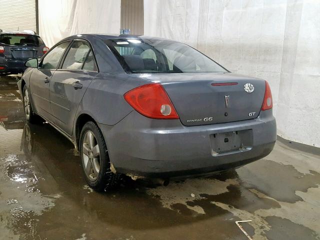 1G2ZH57N684122434 - 2008 PONTIAC G6 GT GRAY photo 3