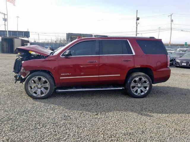 1GKS2CKJ2GR252790 - 2016 GMC YUKON DENA BURGUNDY photo 9