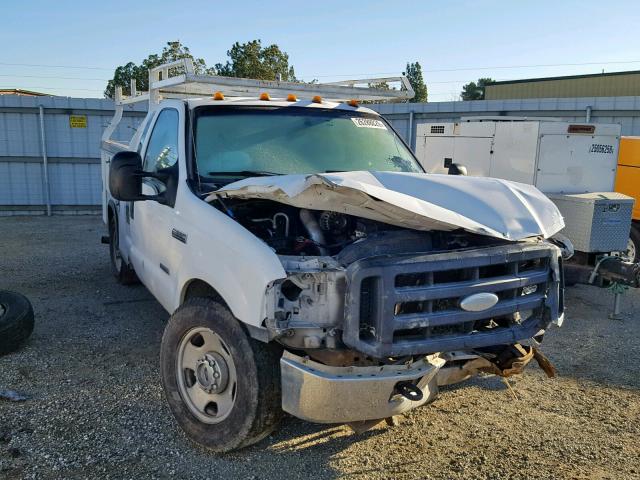 1FDWX34P66EA20209 - 2006 FORD F350 SRW S WHITE photo 1