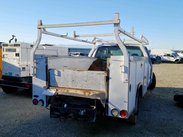 1FDWX34P66EA20209 - 2006 FORD F350 SRW S WHITE photo 4