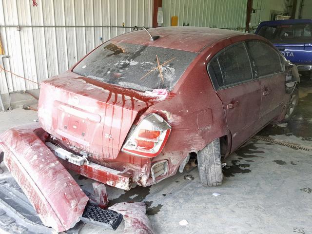 3N1AB61E08L752570 - 2008 NISSAN SENTRA 2.0 RED photo 4