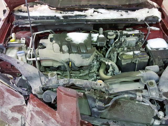 3N1AB61E08L752570 - 2008 NISSAN SENTRA 2.0 RED photo 7