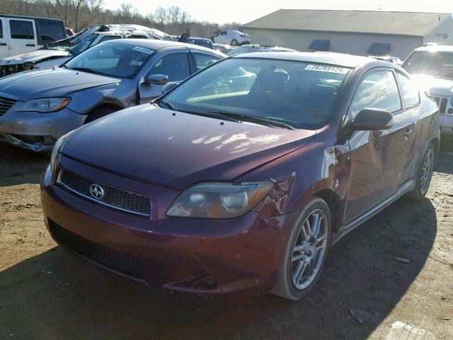 JTKDE167970177369 - 2007 TOYOTA SCION TC 紫色 照片 2