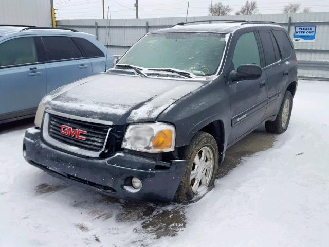 1GKDT13S542262929 - 2004 GMC ENVOY GRAY photo 2