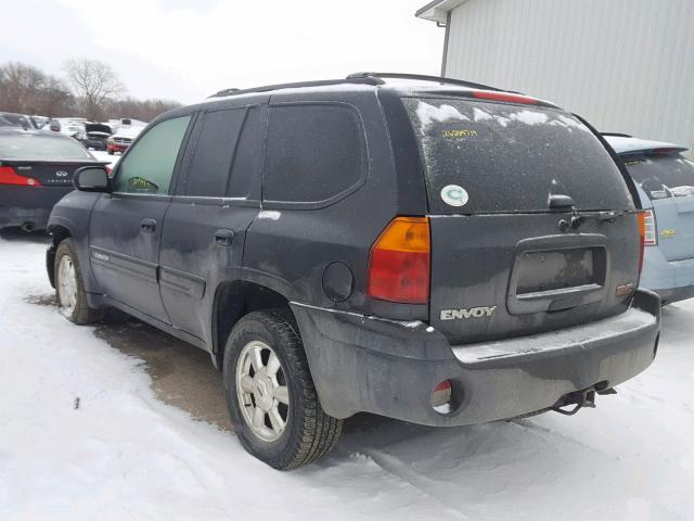 1GKDT13S542262929 - 2004 GMC ENVOY GRAY photo 3