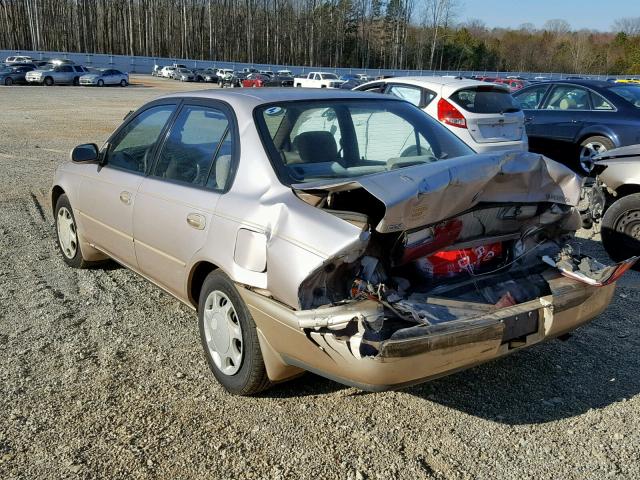 1NXBB02E7TZ464567 - 1996 TOYOTA COROLLA DX GOLD photo 3